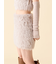 【WEB限定カラー】フェザーヤーンミニスカート