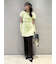 【WEB限定カラー】フェザーヤーンミニスカート