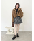 バリエファーショートコート