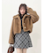バリエファーショートコート