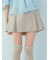 サイドベルトプリーツスカショーパン