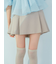 サイドベルトプリーツスカショーパン