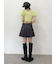 サイドベルトプリーツスカショーパン
