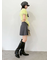 サイドベルトプリーツスカショーパン