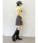 サイドベルトプリーツスカショーパン