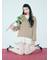 リボンスリングバックパンプス