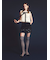 リボンスリングバックパンプス