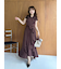 リボンスリングバックパンプス