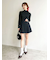 リボンスリングバックパンプス