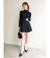 リボンスリングバックパンプス