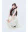 【WEB限定00サイズ】イレヘムティアードスカート