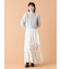 【WEB限定00サイズ】イレヘムティアードスカート