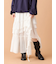【WEB限定00サイズ】イレヘムティアードスカート