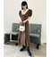 ヴィンテージカラーデザインワンピース