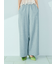 【WEB限定00サイズ】ビジューワイドスウェットパンツ