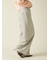 【WEB限定00サイズ】ビジューワイドスウェットパンツ