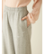 【WEB限定00サイズ】ビジューワイドスウェットパンツ