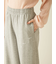 【WEB限定00サイズ】ビジューワイドスウェットパンツ