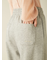 【WEB限定00サイズ】ビジューワイドスウェットパンツ