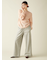 【WEB限定00サイズ】ビジューワイドスウェットパンツ