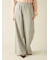【WEB限定00サイズ】ビジューワイドスウェットパンツ