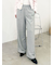 【WEB限定00サイズ】ビジューワイドスウェットパンツ