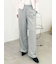 【WEB限定00サイズ】ビジューワイドスウェットパンツ