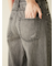 【WEB限定00サイズ】ステップウエストワイドデニムパンツ