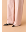 【WEB限定00サイズ】ステップウエストワイドデニムパンツ