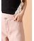 【WEB限定00サイズ】ステップウエストワイドデニムパンツ