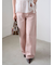 【WEB限定00サイズ】ステップウエストワイドデニムパンツ