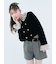 ベロアリボンバレッタ