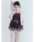 【LILY BROWN Lingerie】カップ付フリルチュールキャミ