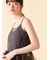 【LILY BROWN Lingerie】カップ付フリルチュールキャミ
