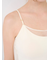 【LILY BROWN Lingerie】カップ付フリルチュールキャミ