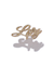 LILY BROWNロゴピアス