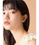 LILY BROWNロゴピアス