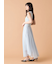 【WEB限定カラー/00サイズ】フレアニットドッキングワンピース