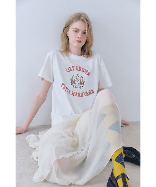 LILY BROWN×KEITA MARUYAMA】バリエーショングラフィックTシャツ