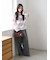 ハートチャームサイドラインパンツ