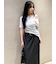 ドレープオフショルカットソー