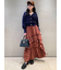 LBロゴフォックスニットカーデ