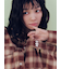 Lily Bearスカーフ付きオーバーシャツ
