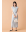 シフォンレイヤードツイードワンピース