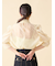 オーガンザボウタイブラウス