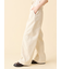 コーデュロイカーブパンツ