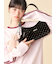 【LILY BROWN ×ANNA SUI】バタフライミラーチャーム付きバッグ