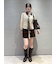 クラシカルパターンボウタイブラウス