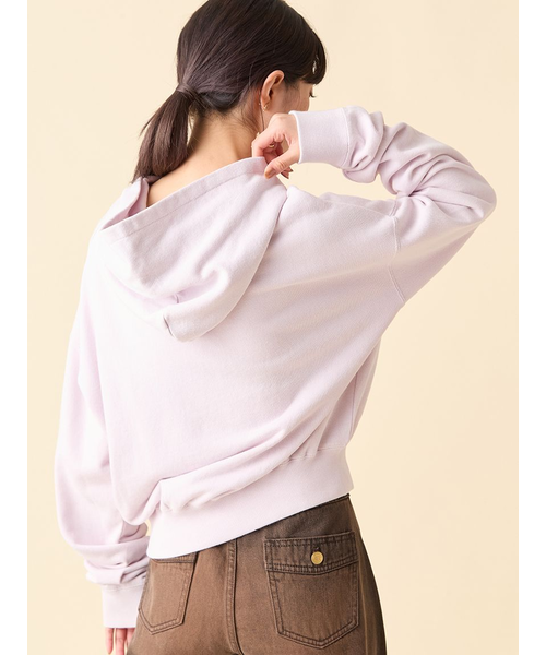 完売色♥️新作新品✨ 【LILY BROWN ×ANNA SUI】ロゴフーディー LILY BROWN × ANNA SUI] Logo hoodie