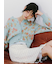 【LILY BROWN ×ANNA SUI】ジャガードビジューニットカーディガン